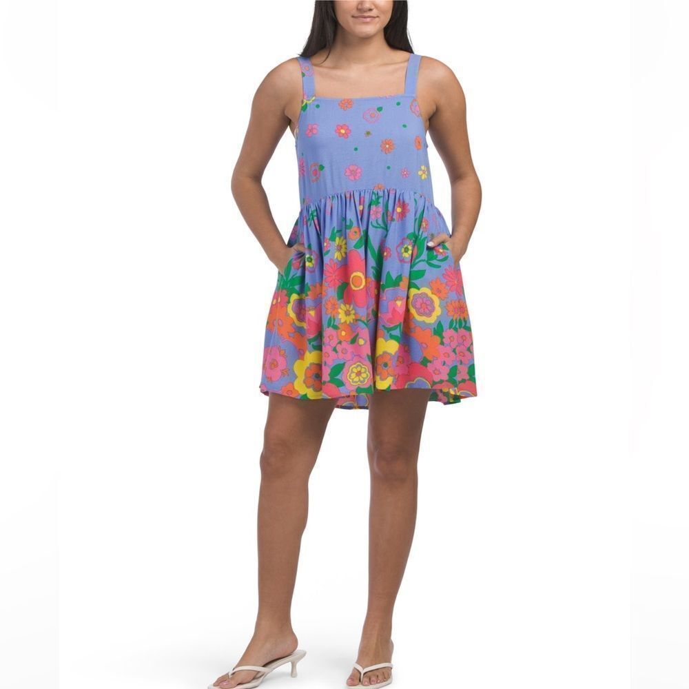 Mister Zimi Sophie Mini Floral Print Sundress Multicolor